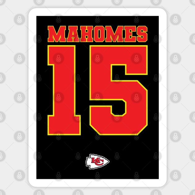 mahomes Magnet by Pandans